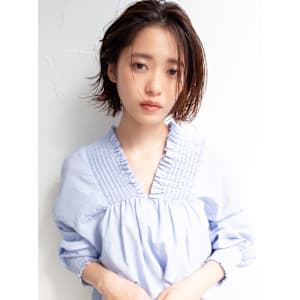 【La fith】 ナチュラルボブスタイル - La fith hair santie 広島駅前店【ラフィス ヘアー サンティエ ヒロシマエキマエテン】掲載中