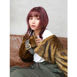 【La fith】レッドカシス×オシャレウルフ - La fith hair santie 広島駅前店【ラフィス ヘアー サンティエ ヒロシマエキマエテン】掲載中