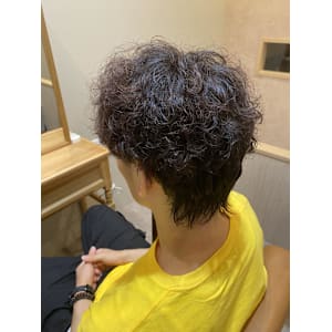 スパイラルパーマ