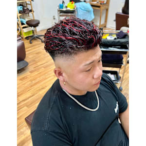 メンズハイライト極道パーマ - hair studio Romeo【ロメオ】掲載中