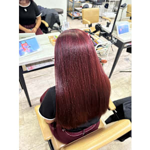 レッドカラー - agir hair 所沢 【アジールヘア】 所沢プロペ通り店【アジールヘア トコロザワ トコロザワプロペドオリテン】掲載中