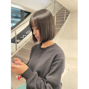 ボブカット髪質改善