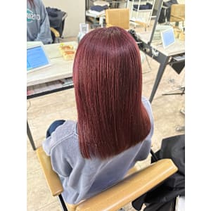 レッドカラー - agir hair 所沢 【アジールヘア】 所沢プロペ通り店【アジールヘア トコロザワ トコロザワプロペドオリテン】掲載中