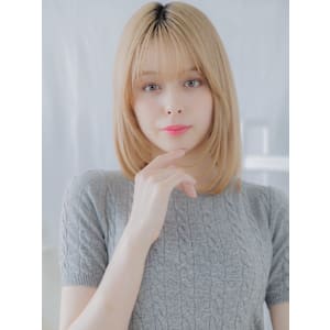 垢抜けハイトーンカラー小顔ウルフレイヤー　シャギーカット - mod's hair【モッズヘア】越谷/越谷西口店【モッズヘア コシガヤ コシガヤニシグチテン】掲載中