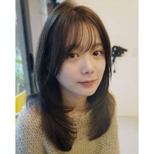 レイヤーカット/レイヤー/顔周り/ミディアム/ボブ/ショート