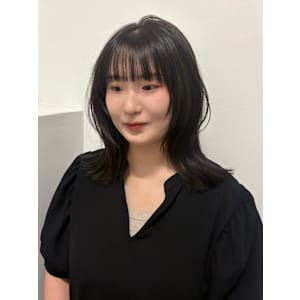 【YOKE】ダークブラウンレイヤーボブくびれヘア顔周り前髪 - YOKE【ヨーク】掲載中