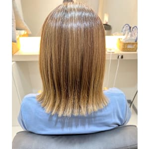 【艶髪】髪質改善メテオカラー、カット