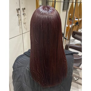 暖色ブラウンカラー