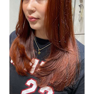 レッドカラー×レイヤースタイル