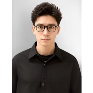 アップバング 短髪 ツーブロック 刈り上げ ツイストパーマ 