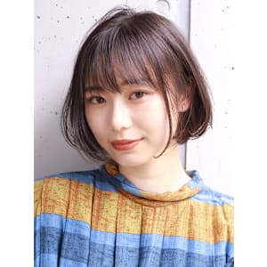 ショート・ボブ/丸顔/前髪あり/絶壁解消/40代/50代/ - INCEPTION  GINZA 銀座【インセプション】掲載中