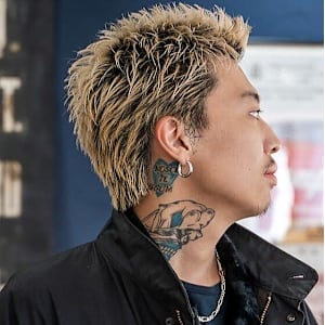 【メンズ×カット×メンズカット×スパイキーショート】