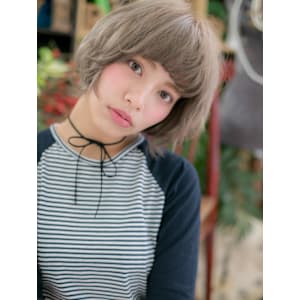 フレンチガーリー厚めバング小顔ウルフボブ　チャンモリパーマ - COVER HAIR bliss【カバーヘア ブリス】志木/志木南口駅前店【カバーヘア ブリス シキ シキミナミグチエキマエテン】掲載中