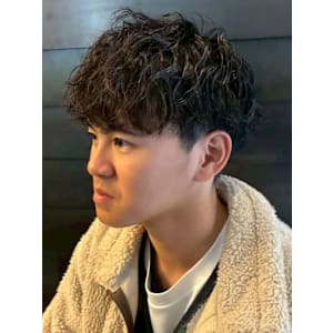 ツイスパ ツーブロックマッシュ メンズパーマ 束感20代 - THIS IS BARBER 2nd【ディスイズバーバーセカンド】掲載中