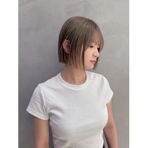 ボブ/髪質改善カラー/ワンブリーチ - ungu ul【アングゥ ウル】掲載中