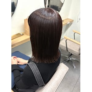髪質改善トリートメント×ミディアム