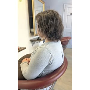 ボブスタイルパーマ　シルバーグレージュ - Lourdes hair design【ルルドヘアーデザイン】掲載中