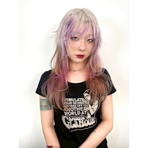 オーダーメイド　ケアブリーチ　ブリーチカラー　原宿/表参道 - Null 原宿店 デザインカラー/ダブルカラー【ヌルハラジュクテン デザインカラー ダブルカラー】掲載中