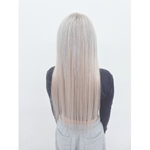 ツヤ感ホワイトブロンド×最強ギャルロング！