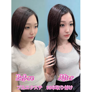 シルバーハイライトエクステ - Bulansis Hair【ブランシス ヘアー】掲載中