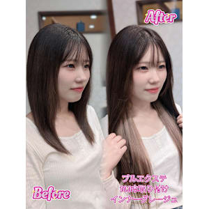 インナーエクステでイメチェン！