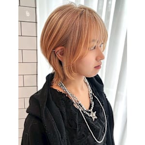 【ChaoMICHI yuika】ウルフカット 顔周り