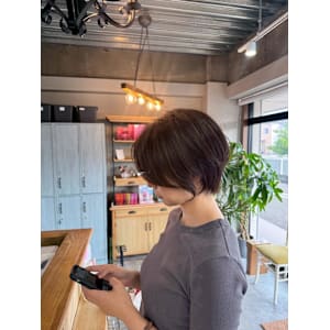 ショート/ショートボブ/ボブ/レイヤー/レイヤーカット - latte hair lemie【ラテ ヘア レミエ】掲載中