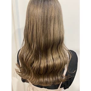 髪質改善水素カラー/ゴールドベージュ