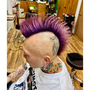 グラデーションモヒカン - hair studio Romeo【ロメオ】掲載中