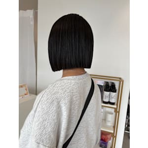 縮毛矯正×ボブ