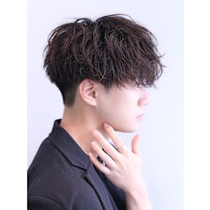 ふんわりパーマヘアマッシュ