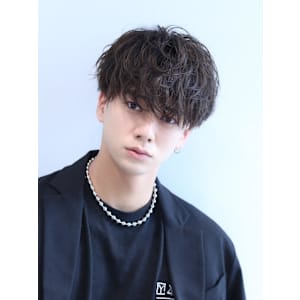 ふんわりパーマヘアマッシュ