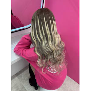 ハイトーンエクステMIX！バレイヤージュstyle！