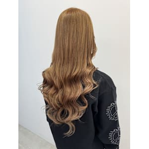 ちょっぴり派手に！ブラウン×ベージュハイライト！