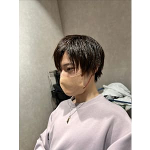 ナチュラル束感ショートレイヤー