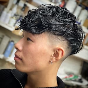 スペインカール 本厚木フェード 本厚木バーバー