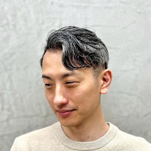 グレイヘアで作るニュアンスショート - SARM MAN 人形町〈理容室〉【サームマン ニンギョウチョウ リヨウシツ】掲載中
