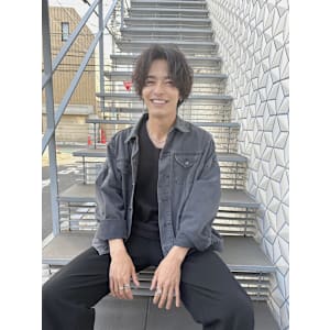 渋谷駅/学割U24/メンズサロン/フェザーパーマ