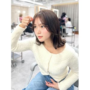 【Elsa元町・三宮】ミディアムヘア／大人可愛い