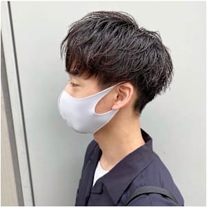 渋谷駅/学割U24/メンズサロン/フェザーパーマ - BLUCK Men's hair 渋谷【ブラック メンズヘア シブヤ】【ブラックメンズヘア シブヤ】掲載中