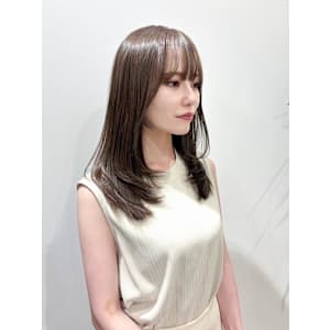 美髪レイヤーカット/顔まわりレイヤー/くびれミディアムレイヤ - Elsa the beauty 神戸三宮 ～似合わせ＆髪質改善＆酸性縮毛矯正～【エルサ ザ ビューティー】掲載中
