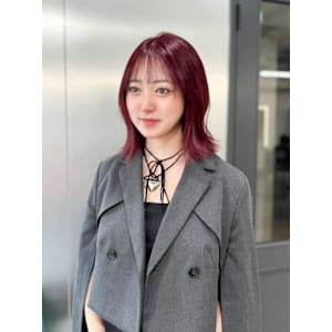 【Elsa元町・三宮】韓国くびれレイヤー/ボルドーカラー/