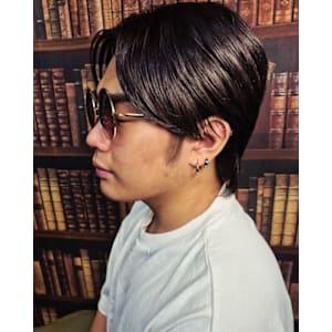 センターパートウルフカット【西八王子】