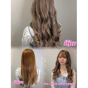 ブリーチカラーでイメチェン！ハイライトエクステ - Bulansis Hair【ブランシス ヘアー】掲載中