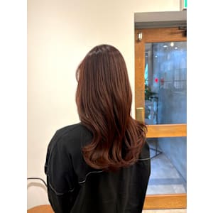 ピンクブラウン　ブラウンカラー　暖色カラー　髪質改善 - LILIANA【リリアーナ】掲載中