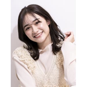 ミディアム/レイヤーカット/髪質改善/担当：大塚健太