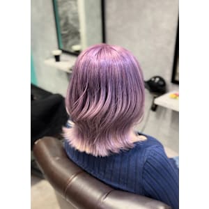 ピンクバイオレット×ブリーチ - GLADGE池袋/ダブルカラー/ブリーチ【グラッジイケブクロダブルカラーブリーチ】掲載中