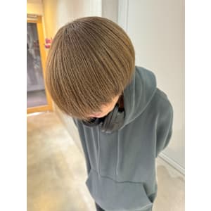 ミルクティーベージュミルクティーグレージュブリーチカラー