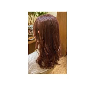 光に透けるラベンダーピンク