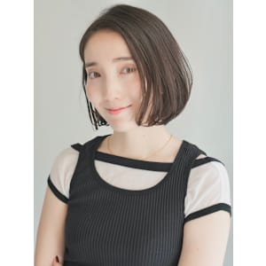 ショート・ボブ/丸顔/前髪あり/絶壁解消/40代/50代/ - INCEPTION  GINZA 銀座【インセプション】掲載中